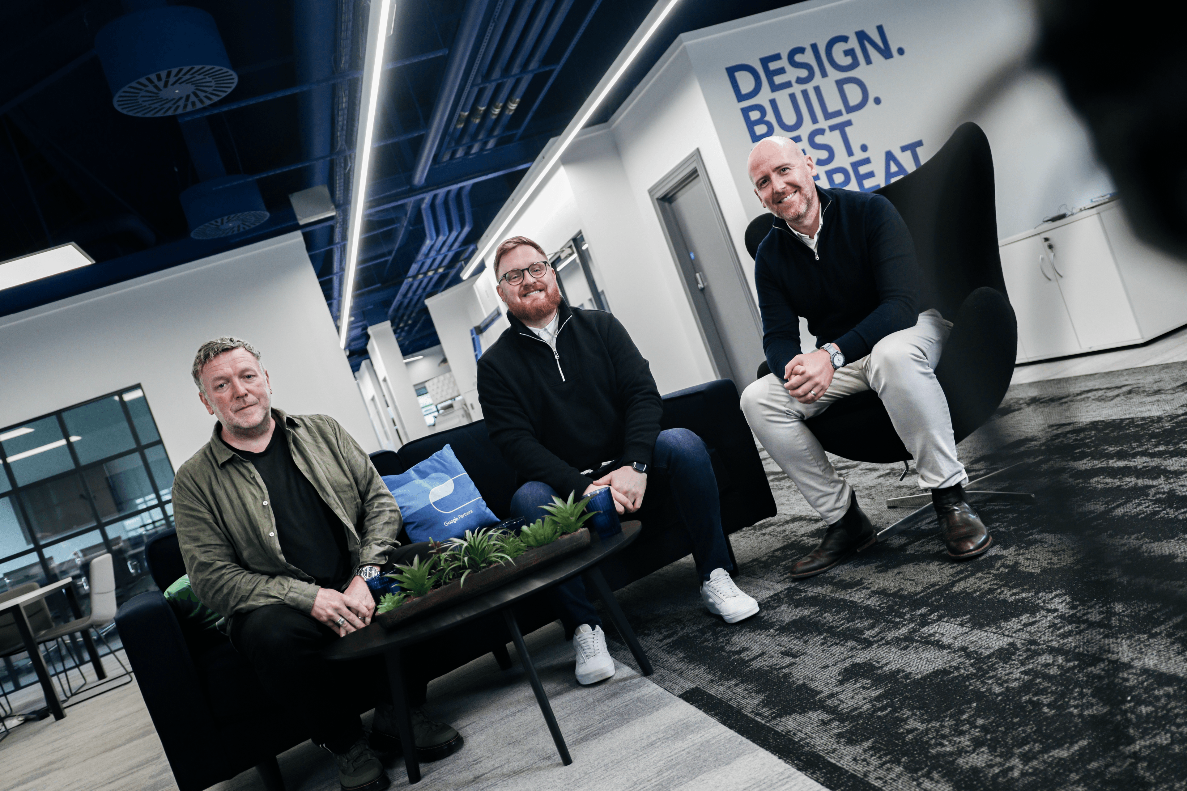 Paul Mallett, Jonny Pears, and David Norris presented the latest digital masterclass on AI powered websites.